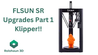 Installing Klipper on my FLSUN SR Delta 3D Printer! - Part 1 - Firmware Upgrade