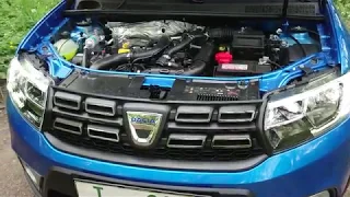 2018 Dacia Sandero 0,9TCe, idling, engine sound