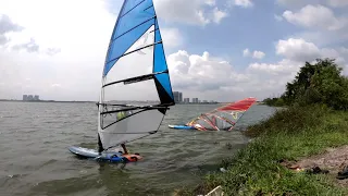Windsurfing at D'Island 4K