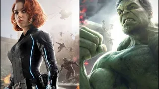 The Avengers (2012) : Hulk attacks Black Widow and Thor