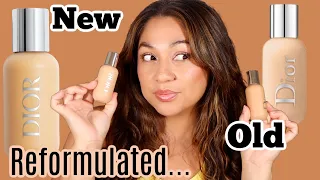 REFORMULATED!  "New" Dior Backstage Foundation || Application, Comparison, Wear Test || Gerel Matta