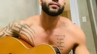 Gusttavo Lima - Mil vezes cantarei - voz e violão - AiCanta!