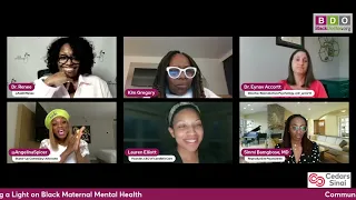 Community Conversations: Black Maternal Mental Health | Cedars-Sinai