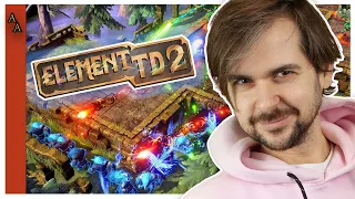 ELEMENT TD 2!!!! - Armchair Admirals w/ Lewis, Duncan, Rythian, Daltos & More!  10/10/2022