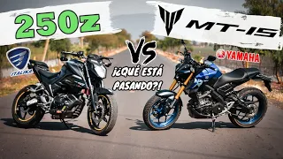 ¡NADIE lo ESPERABA! ¡MT 15 2023 vs 250z! | Aguacate Motovlogs