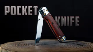 Knife Making | First Pocket Knife of mine | EDC