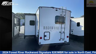 Incredible 2024 Forest River Rockwood Signature Travel Trailer RV For Sale in North East, PA