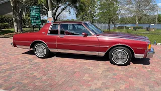 1984 Chevrolet Caprice Landau 18k walk around and test drive