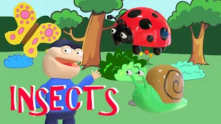 Learning Garden insects | Stories for Kids from Pepe