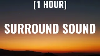 JID - Surround Sound [1 HOUR/Lyrics] (feat 21 savage) & baby tate