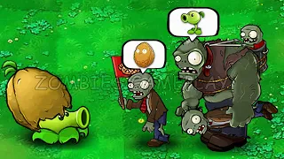 Plants vs Zombies 2 Funny Animation Episode 9 : Wall-nut Pea MODE Mod