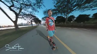 Cruising on my Pantheon Wiggler LDP setup in Singapore