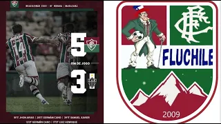 Vlog | Fluminense 5 x 3 Atletico MG (08/06/22) 10ªRodada, Campeonato Brasileiro.