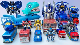 TRANSFORMERS 7 - Rise of BEASTS: OPTIMUSPRIME, Helicopter, Truk, Bus Blue Car Stopmotion BEST Hunter