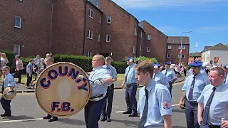 County Flute Band at Abod June Rally 2024