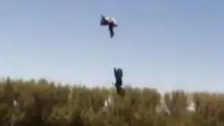 Stuntman's Big Jump Goes Horribly Wrong: Caught on Tape