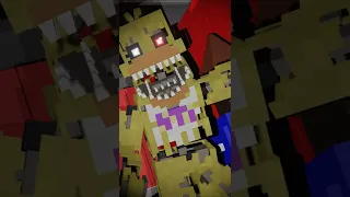 POV: It's 6am Part 2 [FNAF/BLENDER]#fnaf #minecraft #memes #shorts