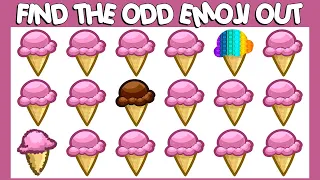 HOW GOOD ARE YOUR EYES #354 | Find The Odd Emoji Out | Emoji Puzzle Quiz
