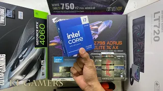 14 Gen intel Core i7 14700KF GIGABYTE Z790 AORUS ELITE X AX DEEPCOOL LT720 ZOTAC RTX4060 Gaming PC