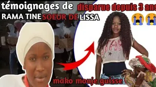 🛑#Affaire Lissa Tine: RAMA TINE SOEUR de LISSA TINE témoigne ''MODOU YADE WAX NA NIARI WAX YU WUTE''