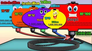 GOOGOL Battery Charges Up By Large Numbers Batteries। Big Number Battery Animation