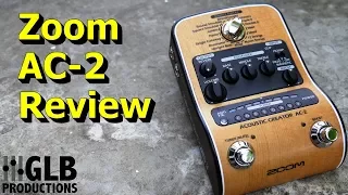 Zoom AC-2 Acoustic Creator review and demo