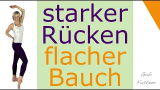 📙 20 min. Rücken gestärkt, Bauch gestrafft, Taille geformt | ohne Geräte, im Stehen