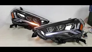 VLAND LED Projector Headlights For Toyota 4Runner 2014-2020