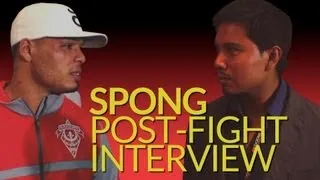 Tyrone Spong raps after World Series of Fighting 4, talks about Fight w/ DeAnda & Future