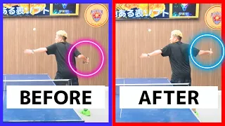 Dramatically Improve Your Hook Serve with Coach Shion's Guidance [Table Tennis]