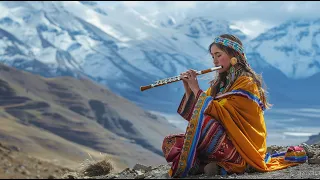 Tibetan Healing Flute, Sound Therapy To Eliminate Mental Stress, Cure Mental Damage