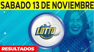 Sorteo Lotto y Lotto Revancha del Sábado 13 de noviembre del 2021