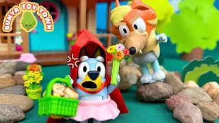 BLUEY Red Riding Hood 🐺 | Pretend Play with Bluey Toys | Bunya Toy Town