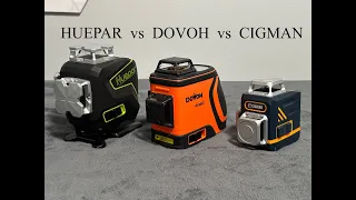 HUEPAR vs DOVOH vs CIGMAN