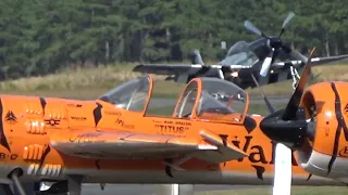"Class of '45" Flight Demo at Wings Over North Georgia 2018