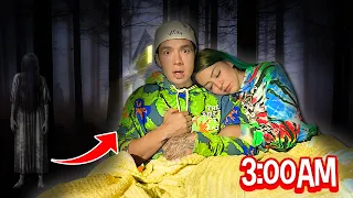 PASAMOS UNA NOCHE SOLOS EN EL PARQUE TENEBROSO 😳 *Dormimos ahí* | Karla Bustillos