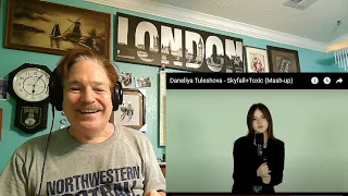 Daneliya Tuleshova - Skyfall+Toxic (Mash-up), A Layman's Reaction FIRST TIME