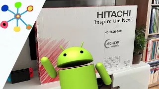 📺 👉 HITACHI 43HAQ6360 android tv (ENGLISH SETUP)