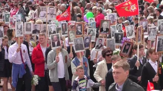 "Бессмертный полк" на площади