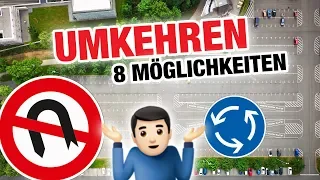 Grundfahraufgabe PKW: 8 Möglichkeiten zum Umkehren 🤔 | Fischer Academy