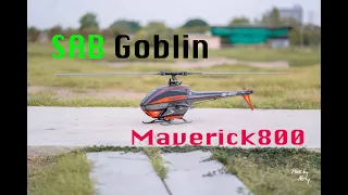 SAB Goblin Maverick 800 Maiden Flight