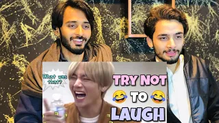 BTS Funny moments part1 | pakistani Reaction | #bts #funnymoments #btsfunnymoments