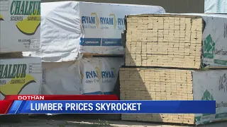 Lumber prices skyrocket