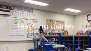 Teaching Diaries: Celebrating St. Patrick's Day in First Grade! 🍀 | 미국 초등학교 세인트 패트릭데이 기념하기! 💰