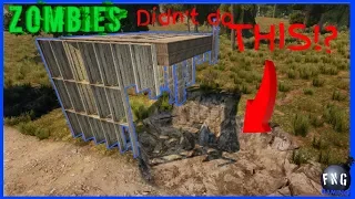 7 Days to Die: Floating Door Base vs Day 14 Horde | Open Door Policy Pt 2 | 7 Days to die Alpha 18