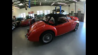 1957 Red MG MGA