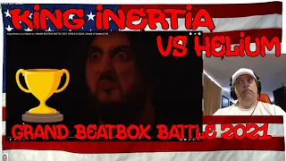 King Inertia 🇺🇸 vs Helium 🇷🇺 | GRAND BEATBOX BATTLE 2021: WORLD LEAGUE | Round of Sixteen - REACTION