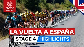 Steep Basque Climbs Make For Intense Racing!  | Vuelta A España 2022 Stage 4 Highlights