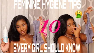 10 FEMININE HYGIENE TIPS EVERY GIRL SHOULD KNOW| #girltalk | 2021