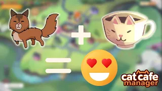 I finally found my DREAM game!! Let's play Cat Cafe Manager #1